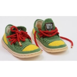 vaikiški žali geltoni nerti batai